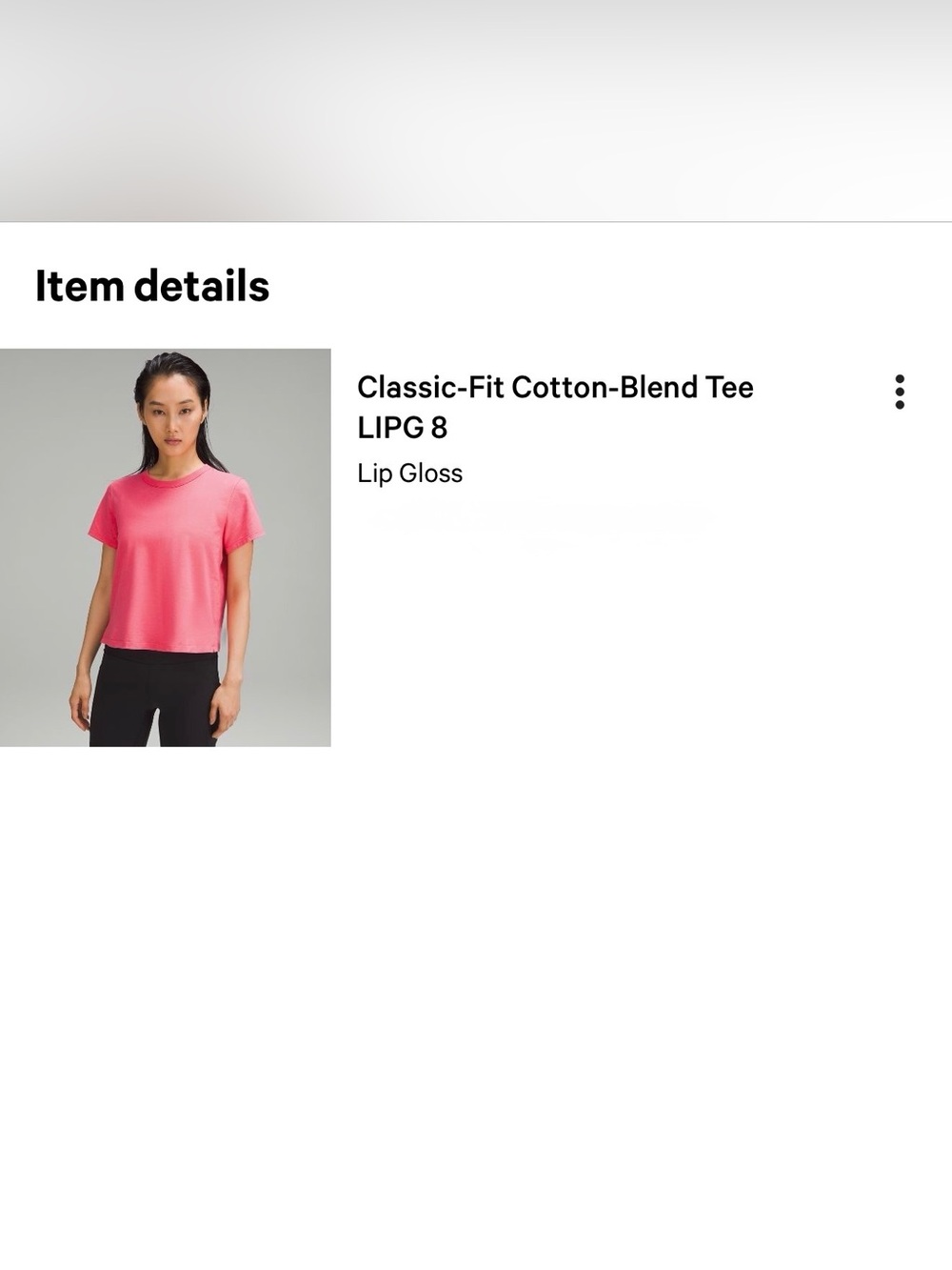 lululemon athletica Short Sleeve Tee - Lip Gloss Pink